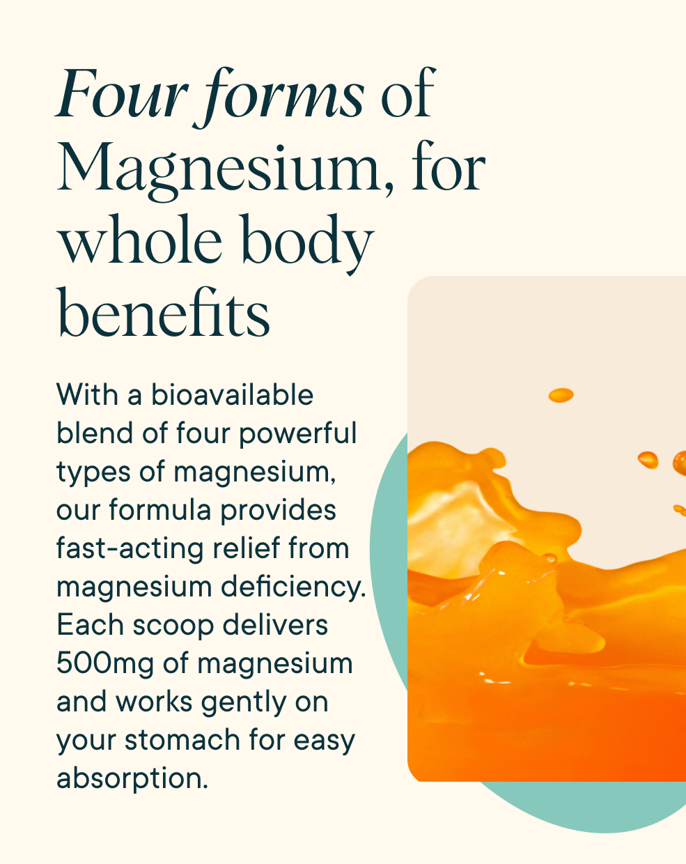 BEXAST™ 4-in-1 Magnesium Powder