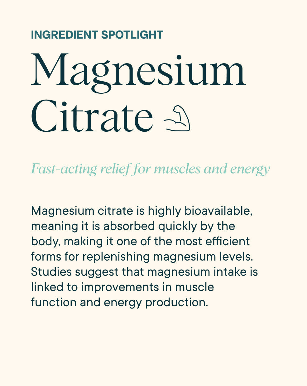 BEXAST™ 4-in-1 Magnesium Powder
