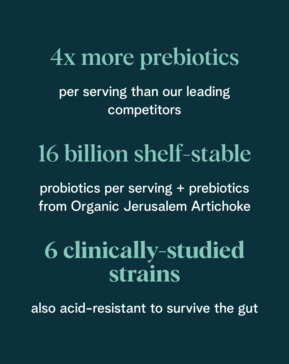 BEXAST™ Daily Essential Probiotic + Prebiotic